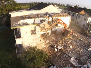 液壓鉗河北破拆施工案例